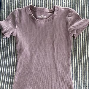 2 plain colored waffle tshirts